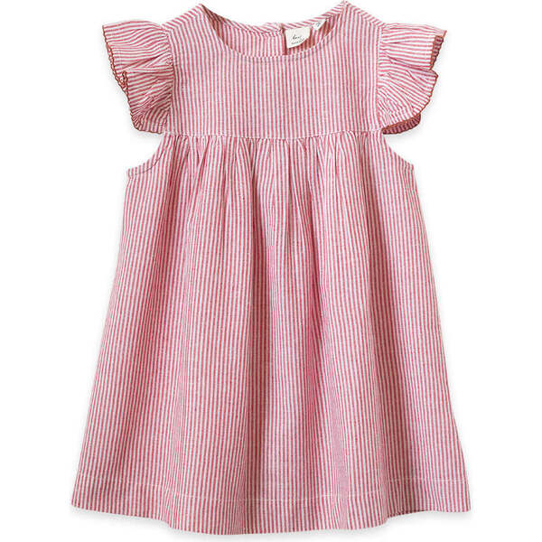 Hannah Dress, Red Stripe - Beet World Dresses | Maisonette