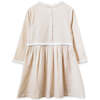 Lulu Dress, Oatmeal Stripe - Dresses - 2