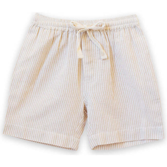 Everyday Shorts, Oatmeal Stripe - Shorts - 1