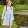 Lulu Dress, Blue Stripe - Dresses - 3
