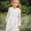 Lulu Dress, Oatmeal Stripe - Dresses - 3
