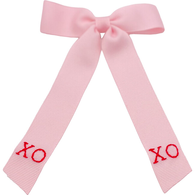 Double XO Bow, Pink
