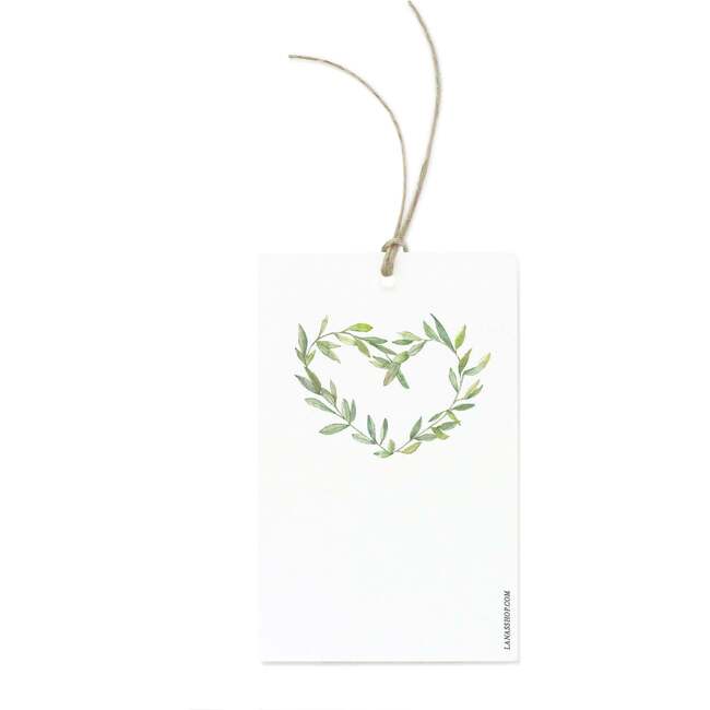 Garland Wreath Gift Tag Set - Paper Goods - 1