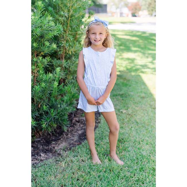 Lola Girls' Romper, Pastel Blooms - Rompers - 2