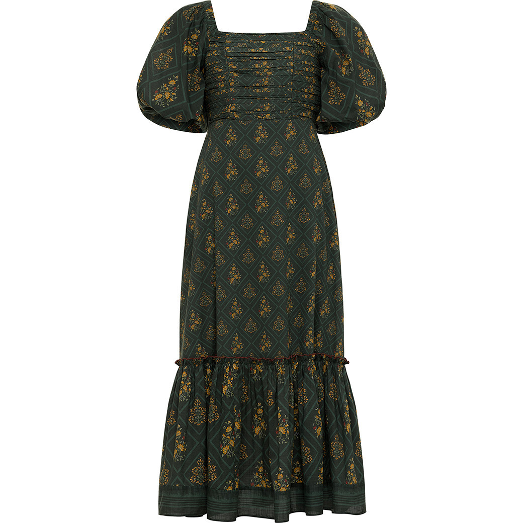 Aliana Maxi, Pine Green Floral - Anna Cate Collection Dresses | Maisonette