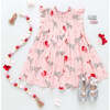 Girls Stevie Dress, I Heart Dalmatians - Dresses - 6