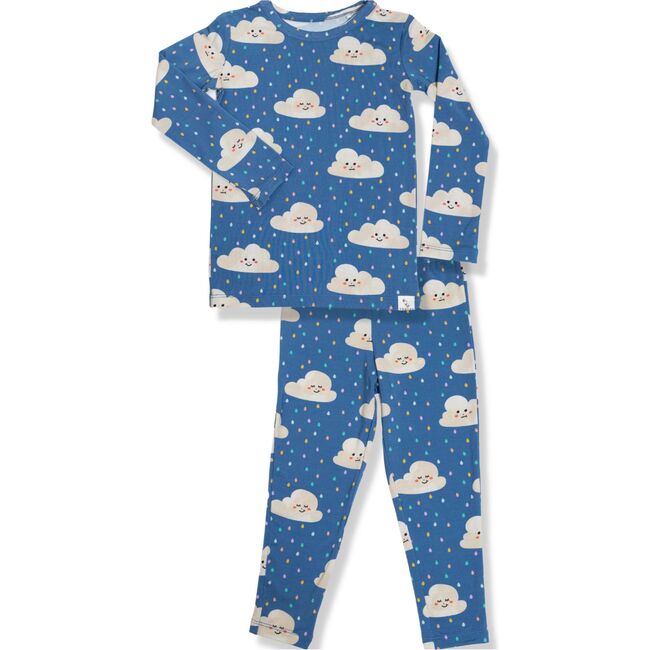 Super Soft Pajama Set, Cloud - Pajamas - 1