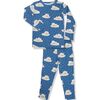 Super Soft Pajama Set, Cloud - Pajamas - 1 - thumbnail