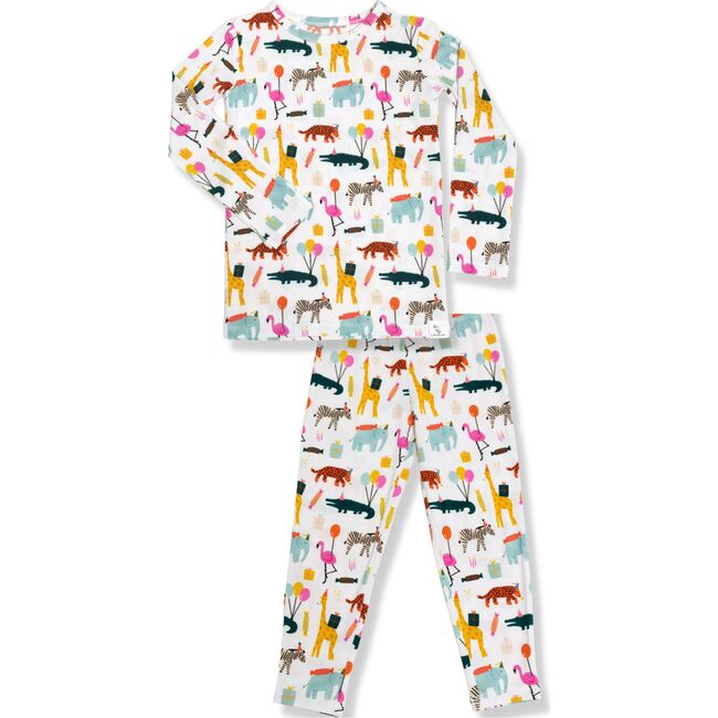 Super Soft Pajama Set, Party Animal - Pajamas - 1