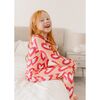 Super Soft Pajama Set, Pink Hearts - Pajamas - 2 - thumbnail