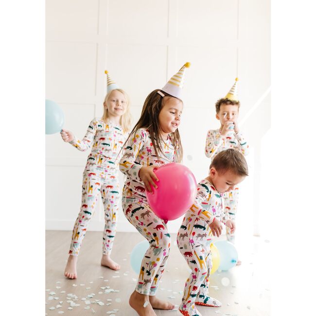 Super Soft Pajama Set, Party Animal - Pajamas - 3