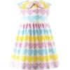 Dottie Heart Jersey Dress, Multi - Dresses - 1 - thumbnail