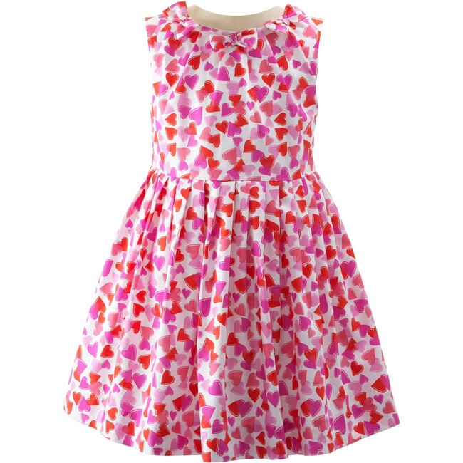 Confetti Heart Dress, Pink - Dresses - 1