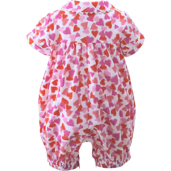 Confetti Heart Babysuit, Pink - Rompers - 2