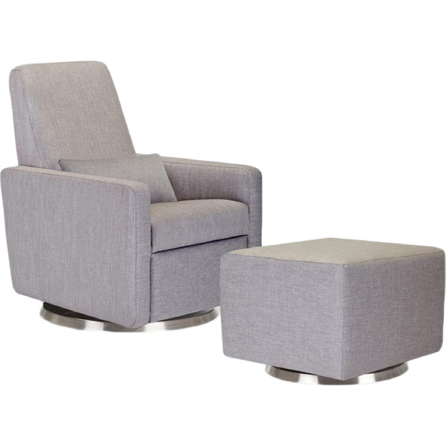 Grano Recliner, Grey - Nursery Chairs - 2