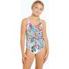 Wild Wing Print Swimsuit, Florals And Multicolors - One Pieces - 2