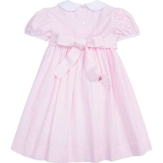 Hearts Smocked Peter Pan Dress - Dresses - 2