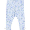Little Rosie Leggings, Pale Blue Rose - Leggings - 1 - thumbnail