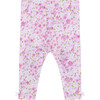 Little Rosie Leggings, Pink Rose - Leggings - 2