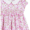 Little Rosie Smocked Dress, Pink Rose - Dresses - 3 - thumbnail