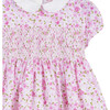 Rosie Smocked Dress, Pink Rose - Dresses - 3