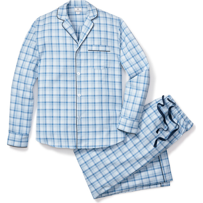 Men's Pajama Set, Seafarer Tartan - Pajamas - 1