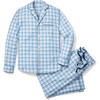 Men's Pajama Set, Seafarer Tartan - Pajamas - 1 - thumbnail