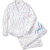 Women's Pajama Set, Bonne Voyage - Pajamas - 1 - thumbnail