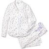 Women's Pajama Set, Fields of Provence - Pajamas - 1 - thumbnail