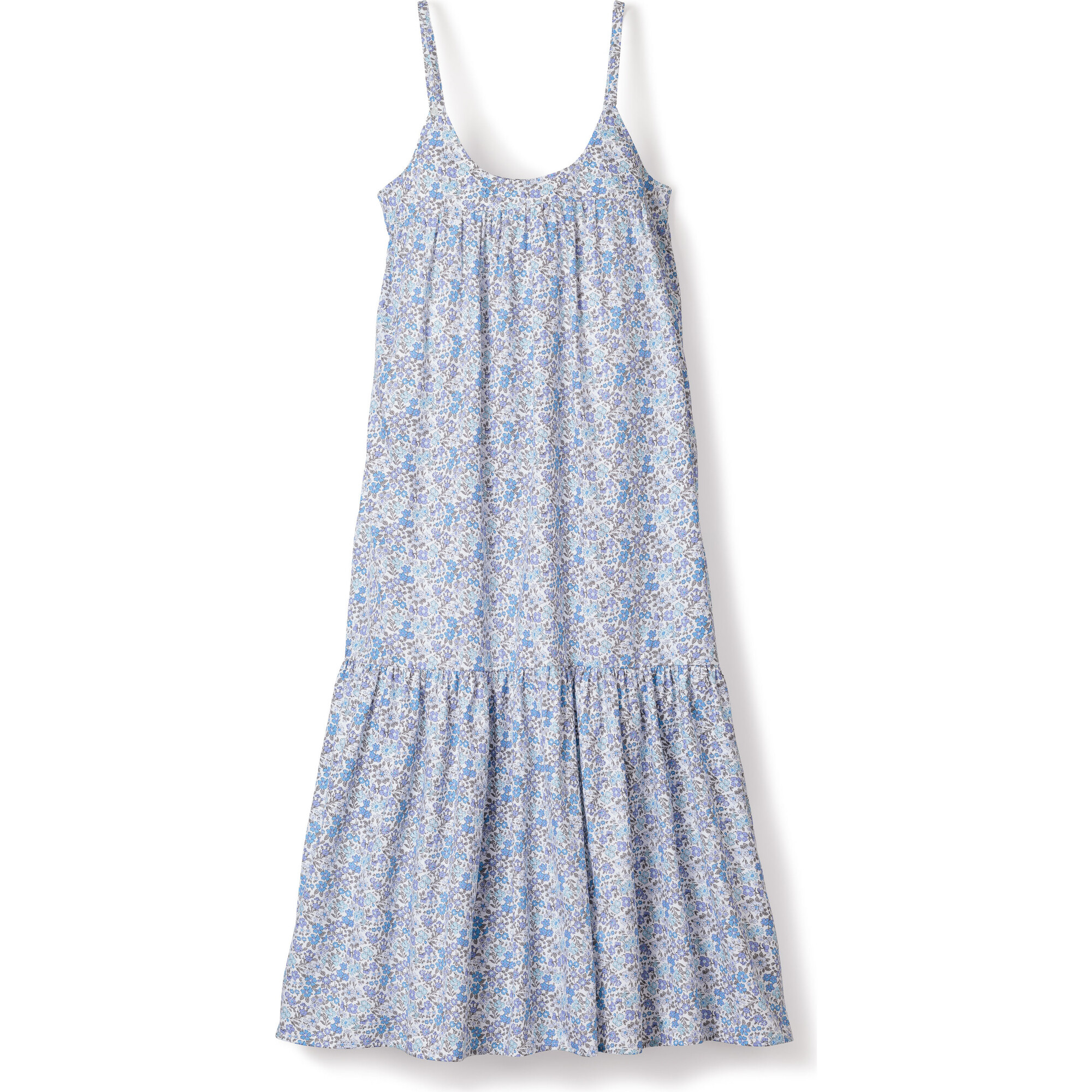 Women's Chloe Nightgown, Fleur D'Azur - Pajamas - 1