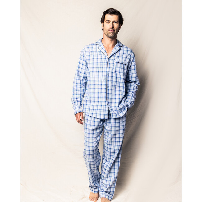 Men's Pajama Set, Seafarer Tartan - Pajamas - 2