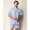 Men's Short Set, Seafarer Tartan - Pajamas - 2 - thumbnail