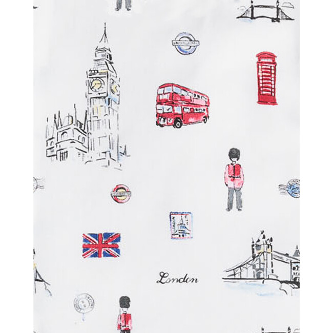 Women's Long Sleeve Short Set, London is Calling - Pajamas - 5