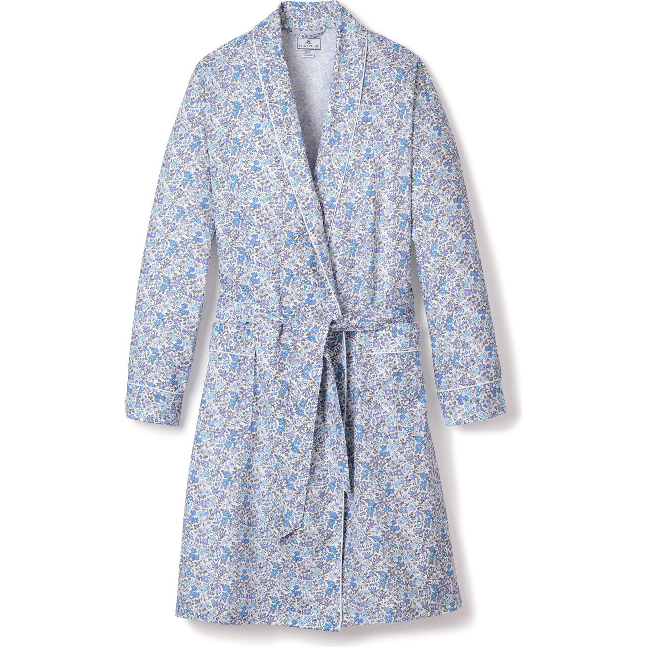 Women's Robe, Fleur D'Azur - Petite Plume Mommy & Me Shop | Maisonette