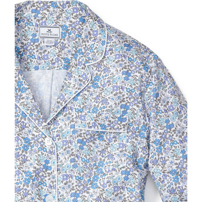 Women's Pajama Set, Fleur D'Azur - Pajamas - 4