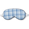 Adult Traditional Eye Mask, Seafarer Tartan - Eye Masks - 1 - thumbnail