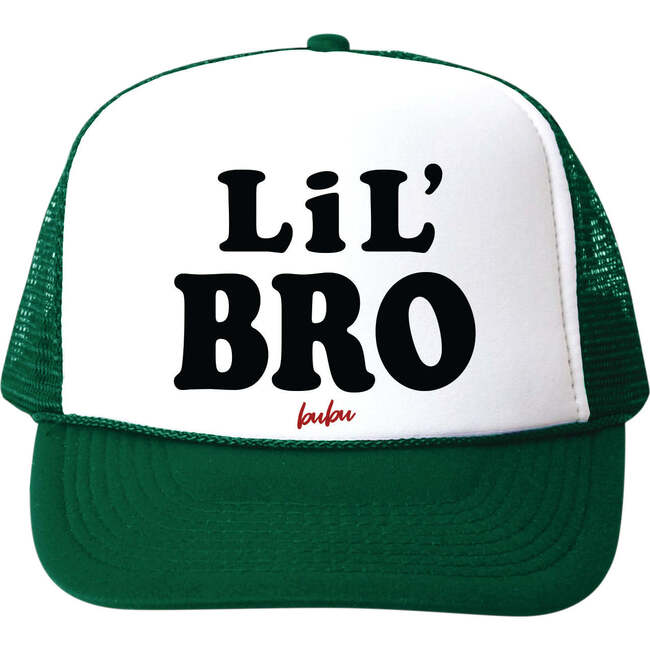 Lil Bro Cap, Green - Hats - 1
