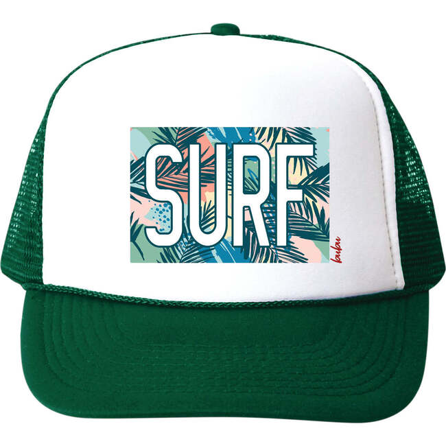 Surf Floral Cap, Green