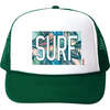 Surf Floral Cap, Green - Hats - 1 - thumbnail