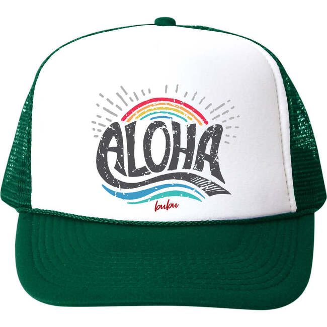Aloha Rainbow Cap, Green
