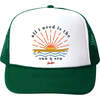 Sun & Sea Cap, Green - Hats - 1 - thumbnail
