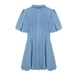 Bubble Fit & Flare Dress, Chambray - Dresses - 2 - thumbnail