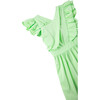 Wrap High-Low Dress, Green - Dresses - 3 - thumbnail