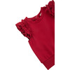 Ponte Knit Short Set, Red - Mixed Apparel Set - 3 - thumbnail