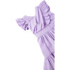 Baby Wrap Front Dress, Purple - Dresses - 3