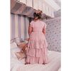 Women's Emmylou V-Neck Flutter Sleeve Dress, Pink - Dresses - 5