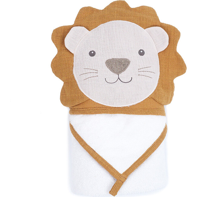 Petit Lion Towel And Washcloth Set