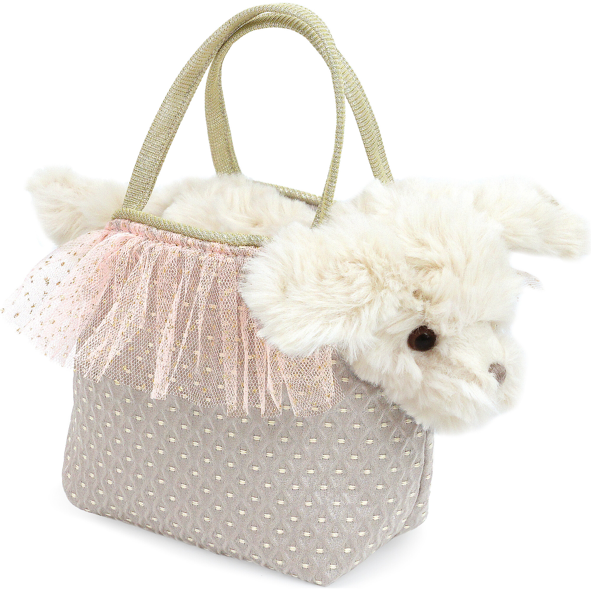 Sugar Maltese Plush And Purse Set - Plush - 1