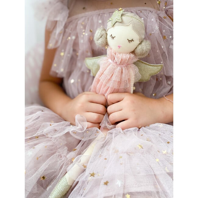 Fairy Doll Ariel, Pink - Soft Dolls - 3