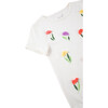 Tulip Garden Tee, Off-White - T-Shirts - 3